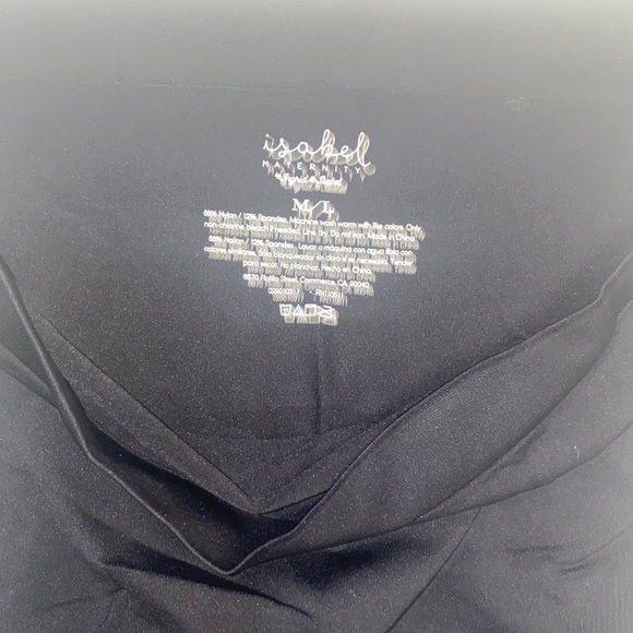 Isabel Maternity by Ingrid & Isabel Classic Maternity Black Leggings - Picture 4 of 5